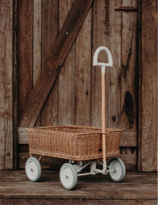 OLLI ELLA: Natural rattan woven wagon