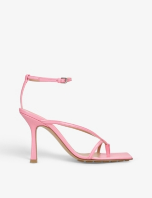 Bottega veneta discount square toe sandals