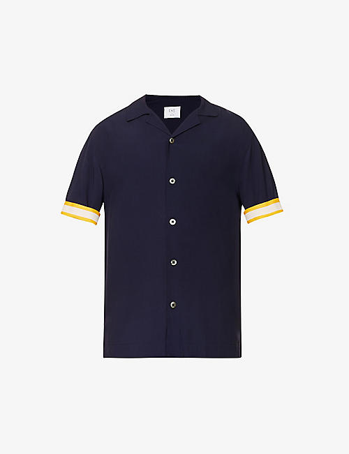 CHE: Valbonne striped relaxed-fit woven shirt