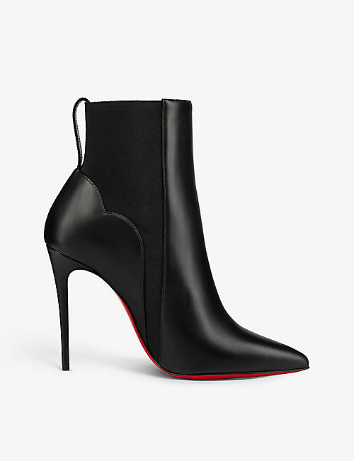 CHRISTIAN LOUBOUTIN: Chelsea Chick 100 leather ankle boots