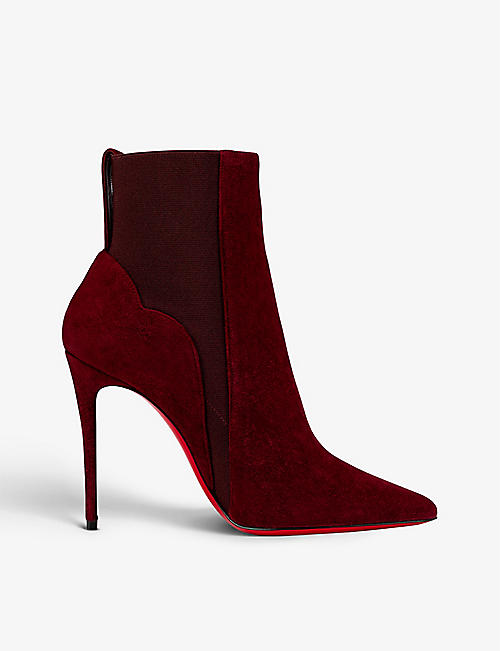 CHRISTIAN LOUBOUTIN: Chelsea Chick 100 ankle boots