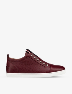 CHRISTIAN LOUBOUTIN F.A.V Fique a Vontade low-top leather trainers