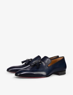 CHRISTIAN LOUBOUTIN Dandelion Tassel leather loafers