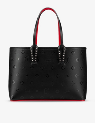 Christian Louboutin, Cabata-light-grey-tote-bag