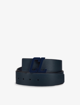 CHRISTIAN LOUBOUTIN Happyrui logo-buckle leather belt