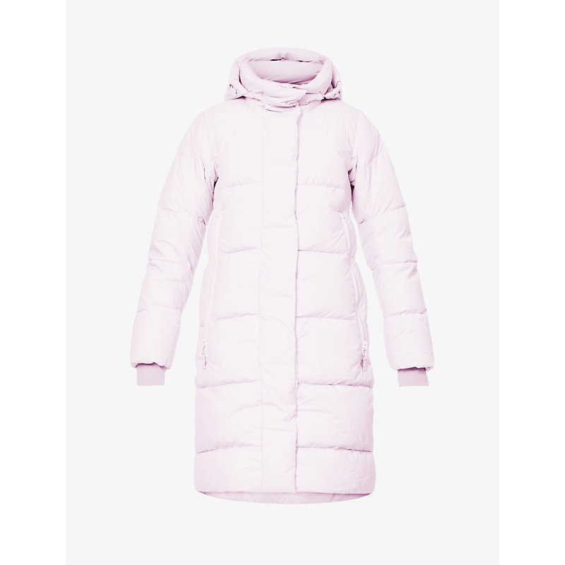 CANADA GOOSE CANADA GOOSE WOMEN'S SUNSET PINK- BYWARD FUNNEL-NECK SHELL-DOWN JACKET,62724099