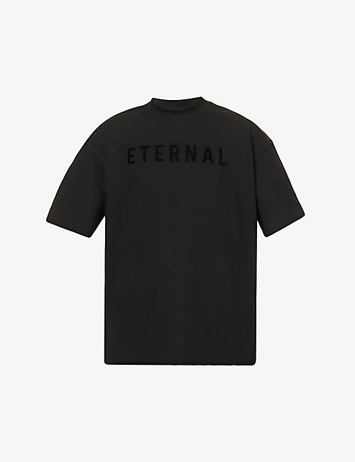 FEAR OF GOD: Eternal brand-print relaxed-fit cotton-jersey T-shirt