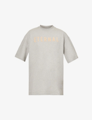 FEAR OF GOD：Eternal 品牌印花休闲版型平纹针织棉 T 恤