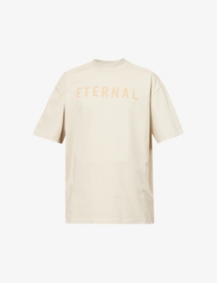 FEAR OF GOD: Eternal brand-print relaxed-fit cotton-jersey T-shirt