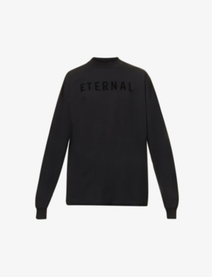FEAR OF GOD: Eternal brand-print relaxed-fit cotton-jersey T-shirt