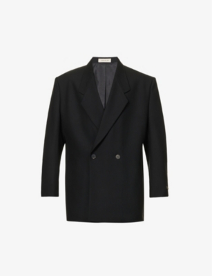 FEAR OF GOD: Eternal double-breasted boxy-fit wool blazer