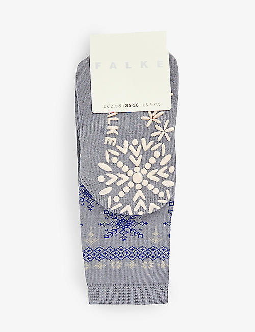 FALKE: Joy padded stretch-cotton blend socks