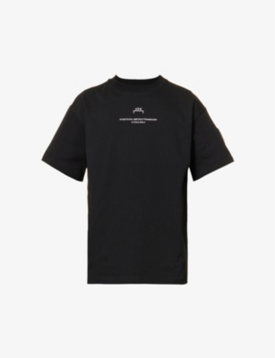 A-cold-wall* Brutalist T-shirt In Black
