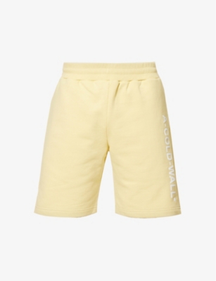 A-COLD-WALL* ESSENTIAL LOGO-PRINT COTTON-JERSEY SHORTS,62738874