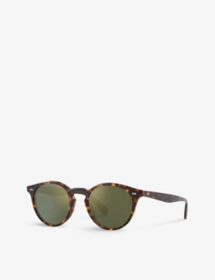OLIVER PEOPLES: OV5459SU Romare round-frame acetate sunglasses