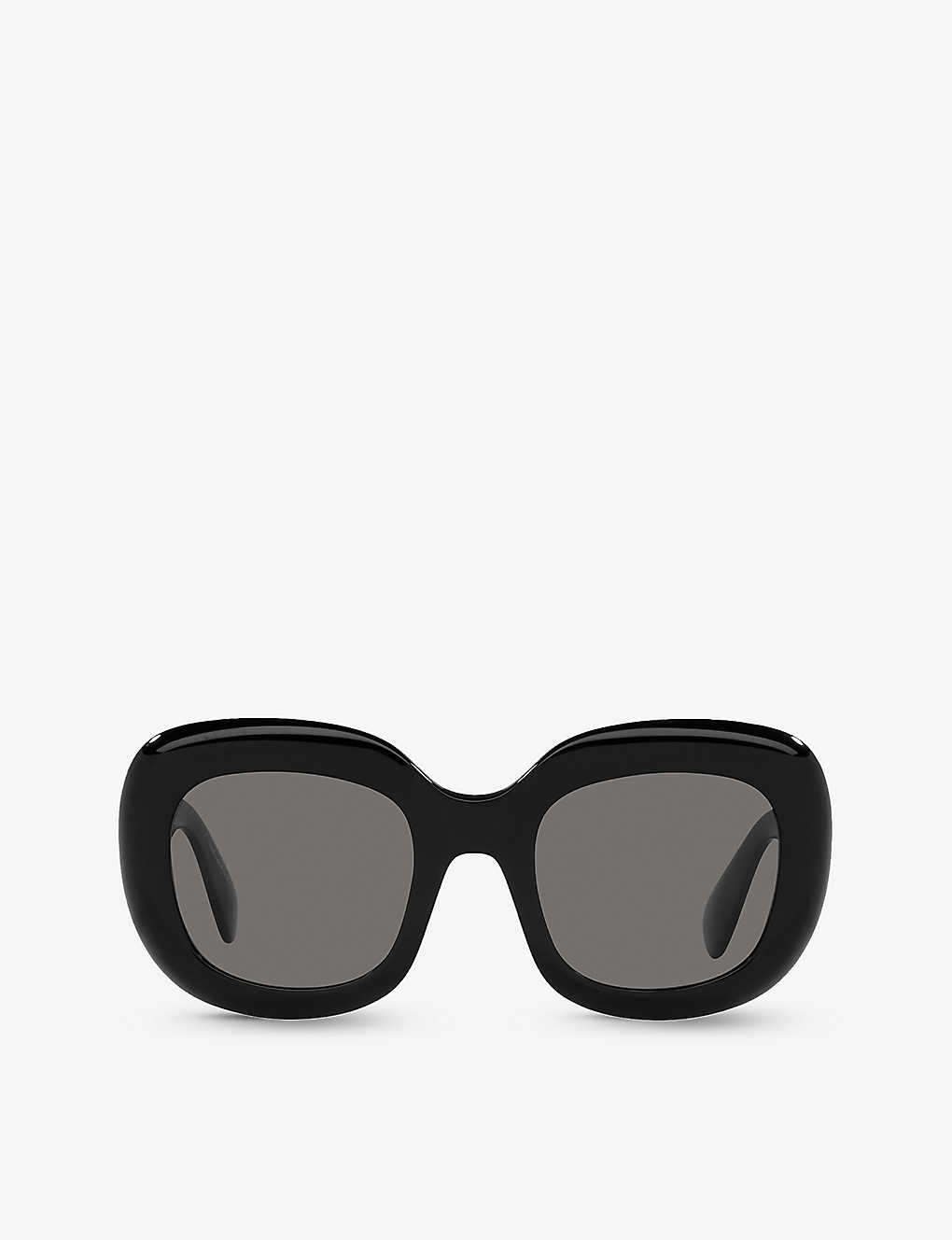 Oliver Peoples Womens Black Ov5479su Jesson Square-frame Acetate Sunglasses