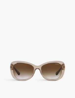 VOGUE: VO2943SB butterfly-frame nylon sunglasses