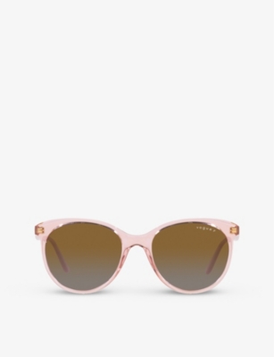 Vogue Womens Pink Vo5453s Phantos Acetate Sunglasses
