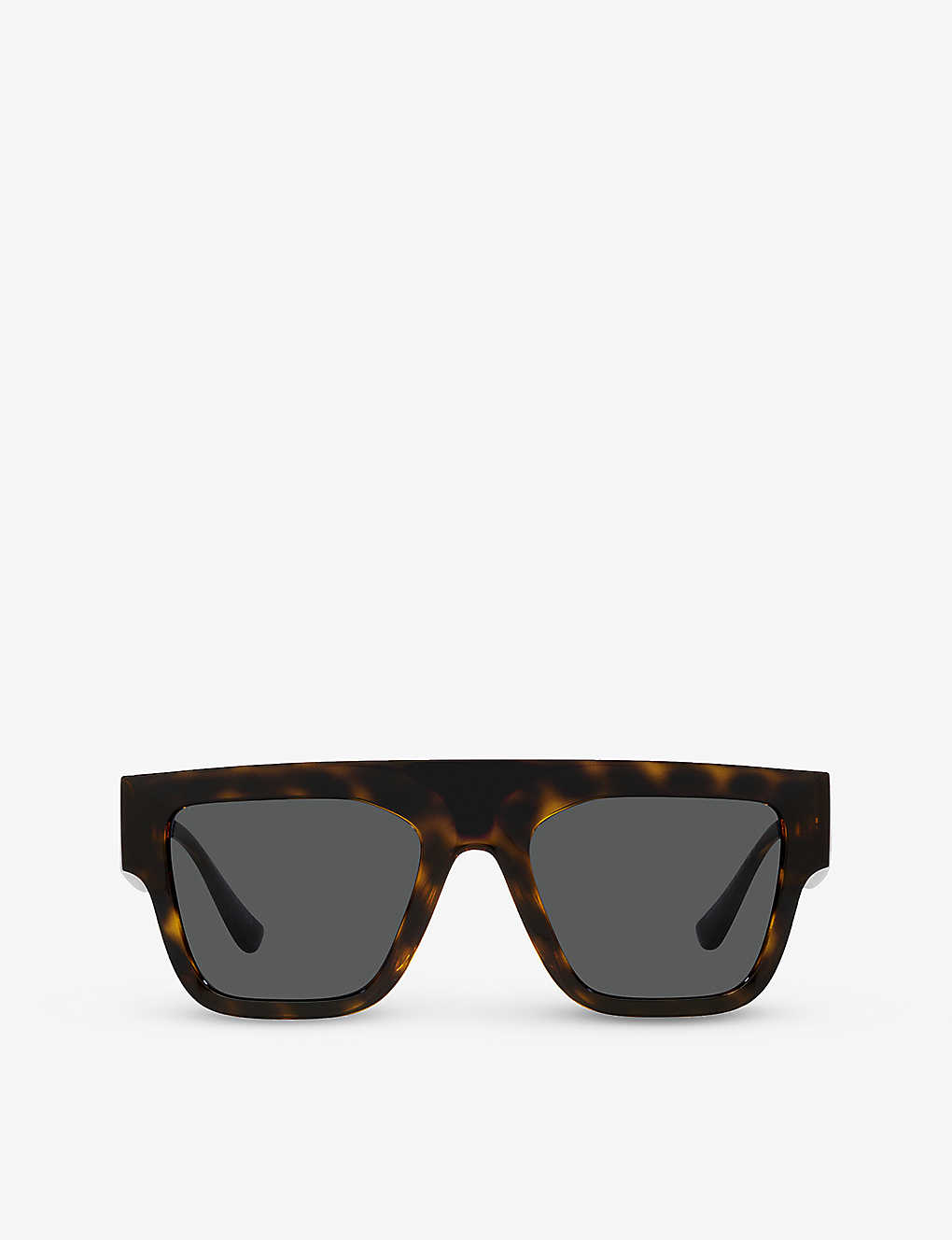 Versace Womens Brown Ve4430u Square-frame Acetate Sunglasses