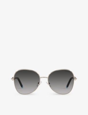 TIFFANY & CO: TF3068 metal and acetate cat-eye sunglasses