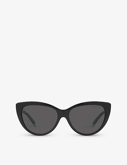 TIFFANY & CO: TF4196 cat-eye acetate sunglasses