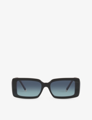 TIFFANY & CO: TF4197 rectangle-frame acetate sunglasses