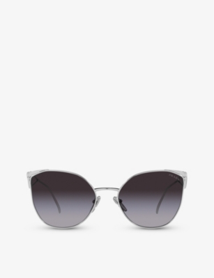 Prada cat eye aviator sunglasses deals