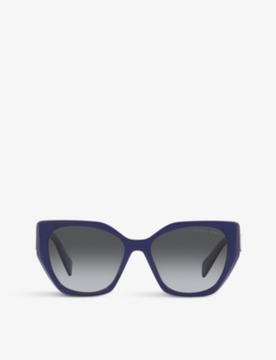 PRADA: PR 19ZS pillow-fame acetate sunglasses