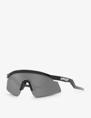 Oakley Womens Black Oo9229 Hydra Shield Injected Sunglasses In Black
