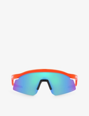 Oakley Mens Oo9229 Hydra Shield Bio-matter® Sunglasses Orange