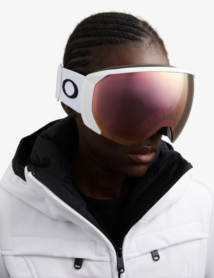 Oakley Unisex Sunglasses Oo7110 Flight Path L Snow Goggles In Black
