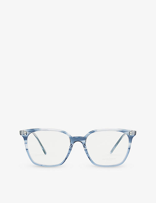 OLIVER PEOPLES: OV5488U square-frame acetate optical glasses