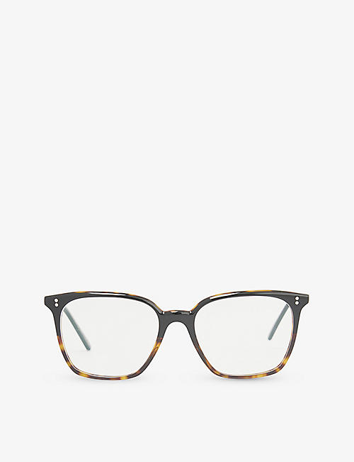 OLIVER PEOPLES: OV5488U square-frame acetate optical glasses
