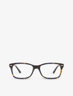 RAY-BAN: RX5428 square-frame tortoiseshell  glasses