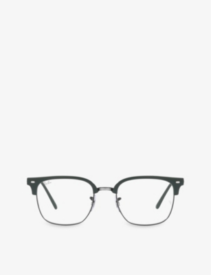 RAY-BAN: RX7216 New Clubmaster square-frame acetate glasses