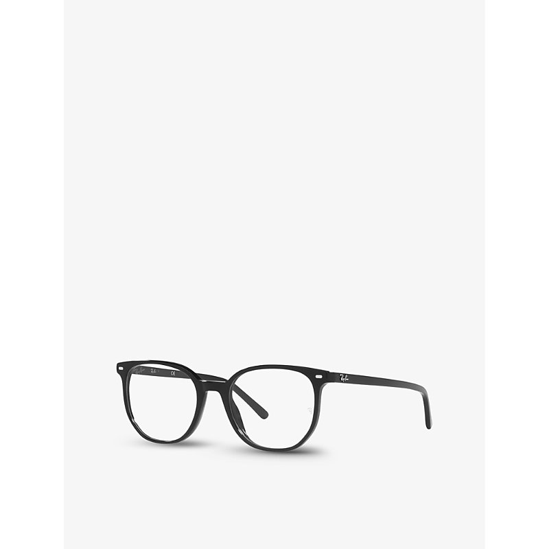 Shop Ray Ban Ray-ban Women's Black Rx5397 Square-frame Acetate Smart Glasses
