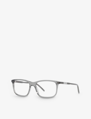 Gucci Womens Grey Gg1159o Square Acetate Glasses In Grey