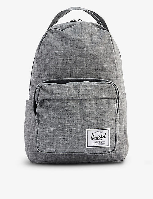 HERSCHEL SUPPLY CO: Miller logo-patch woven backpack