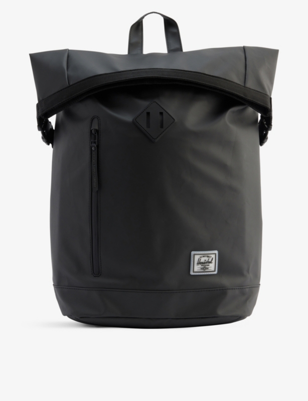 Roll Top Woven Backpack