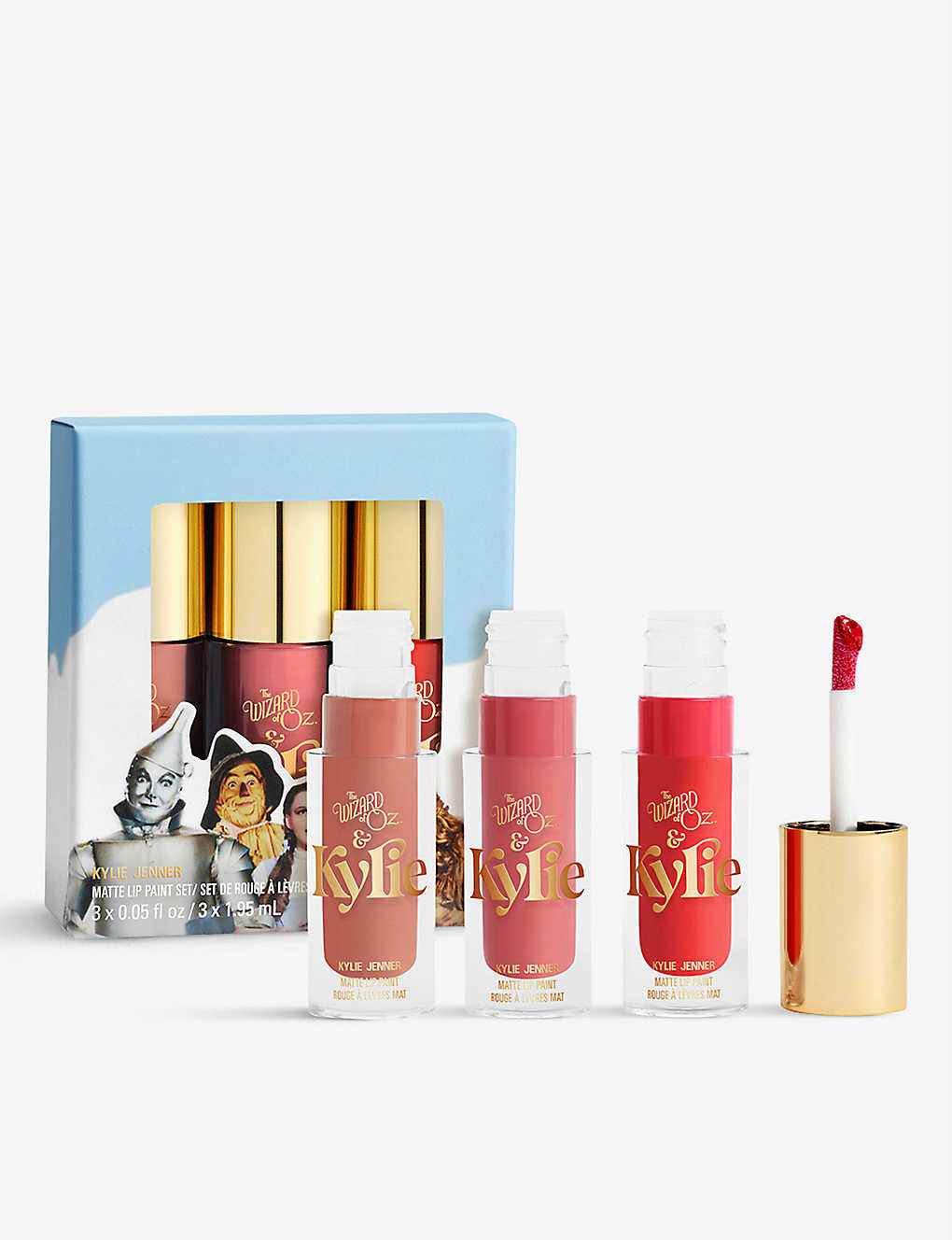 Kylie By Kylie Jenner X Wizard Of oz Matte Lip Paint Set In White