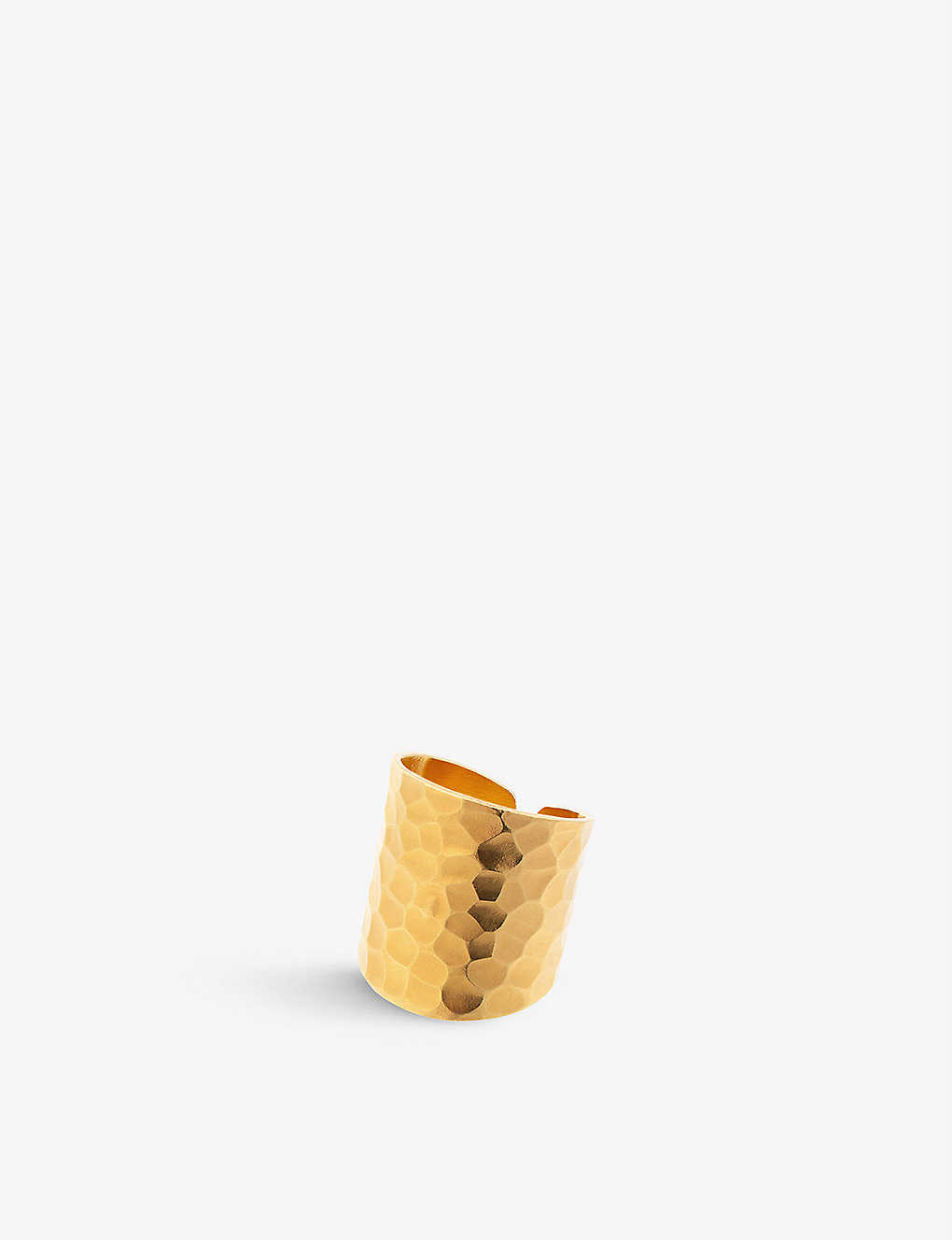 La Maison Couture Amadeus Nudo 14ct Recycled Yellow-gold Vermeil Ring