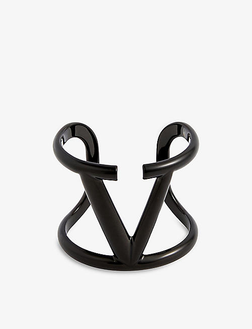 VALENTINO GARAVANI: VLOGO metal cuff bracelet