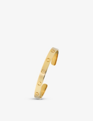 CARTIER: LOVE 18ct yellow-gold bangle bracelet