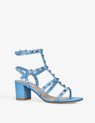 VALENTINO GARAVANI Rockstud leather heeled sandals