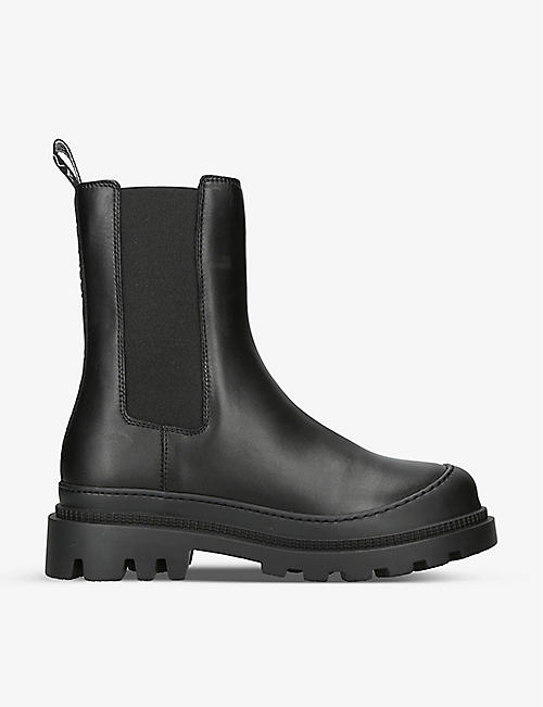 LOEWE: Chelsea leather ankle boots