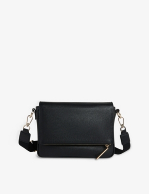 WHISTLES: Large Bibi leather crossbody bag