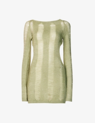 knee length dresses for ladies Jaded London Lucia Backless Mini Dress main image 0