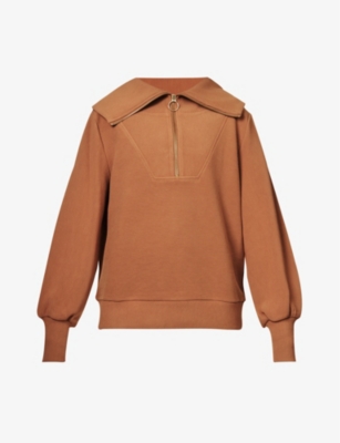 Varley Vine Half-zip Pullover In Rye