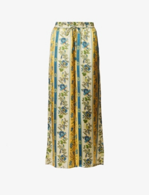 Alemais Quinn Pants In Royal Multi