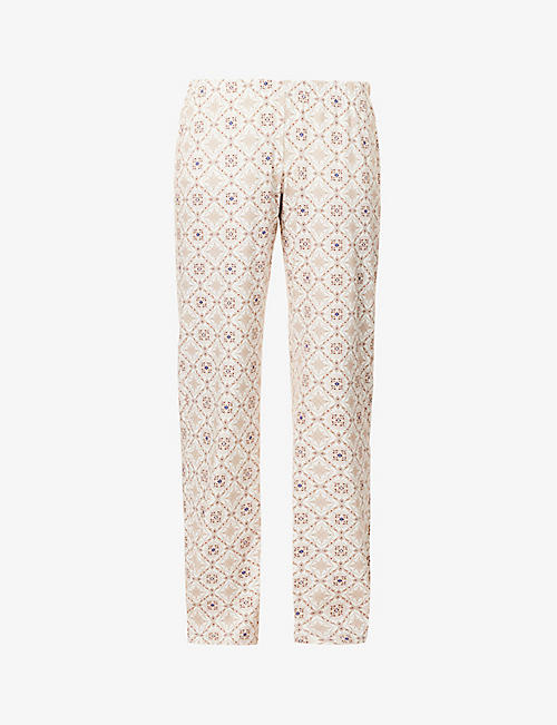 HANRO: Lounge relaxed-fit cotton-jersey pyjama bottoms